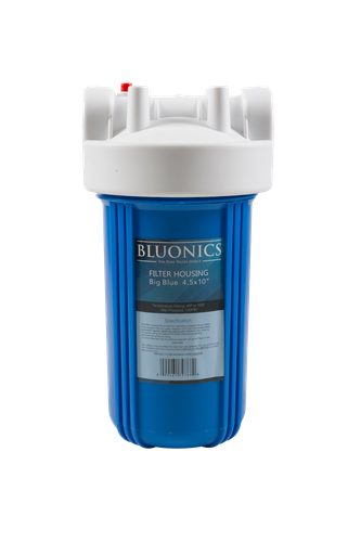 Bluonics Whole House Water Filter Purifier w 4.5 x10" Pleated Sediment Cartridge - Picture 4 of 12