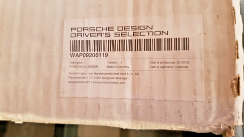 Official Porsche Christophorus Calendar x 5 2008 2009 2010 2011 2012 Boxed - Picture 21 of 24