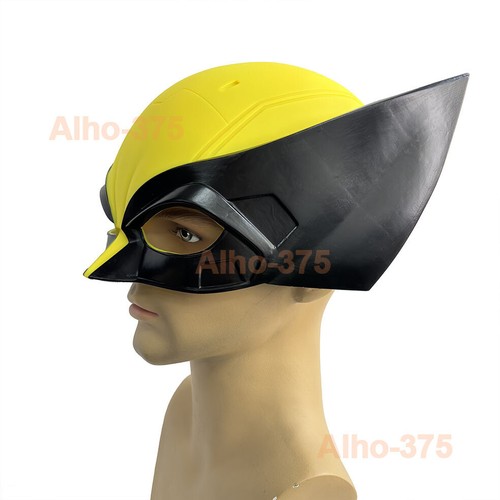 Deadpool Wolverine Cosplay Full Face Mask Head Cover Prop Party Halloween Mask - Picture 7 of 11