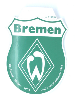 SV Werder Bremen Aufkleber Sticker Logo Bundesliga ...