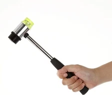 Small Rubber Mallet Soft Mallet Hammer with Ergonomic Shaped Anti-Slip Handle