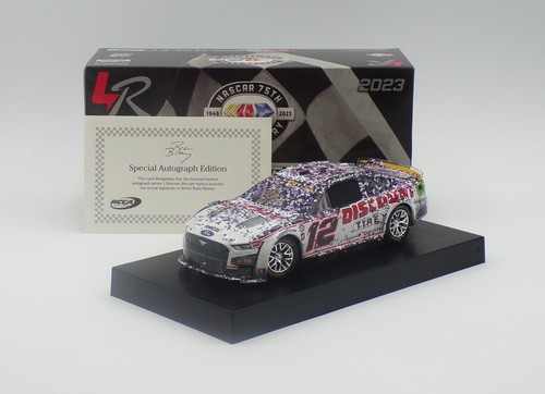 Ryan Blaney Autographed 2023 Discount Tire Martinsville 10/29 Race Win Race Win