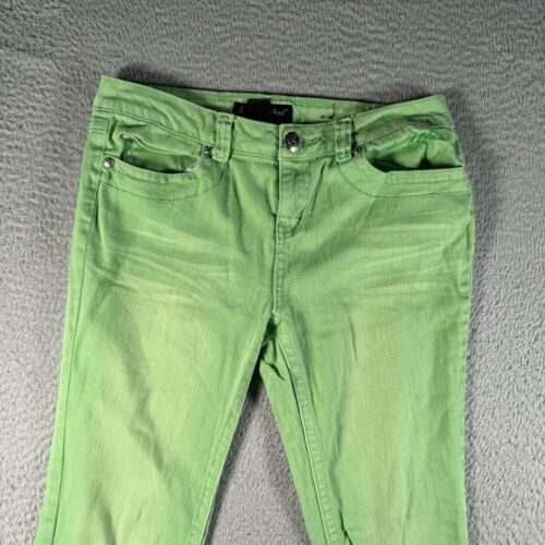 Pantaloni Baby Phat Donna 12 Mint Verde Caviglia Elasticizzati Tasche Casual Donna 28x27 - Foto 2 di 8