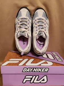 FILA Day Hiker Women's US Size 9 Hiking Athletic Shoes Cream/Grey/Lilac - NEW | eBay