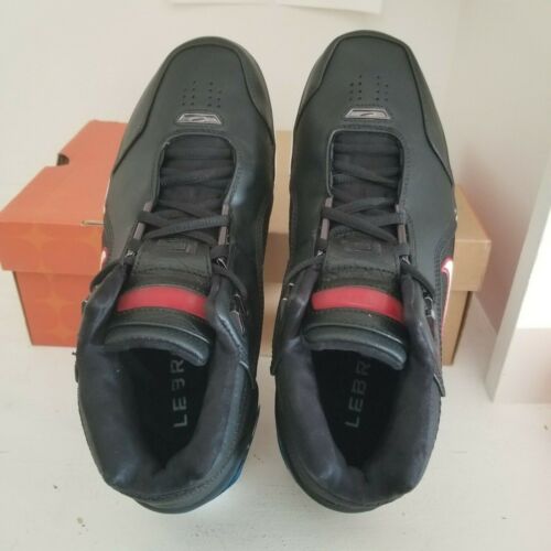 Size 8 - Nike Air Zoom Generation Black White Crimson 2004 - Picture 3 of 11