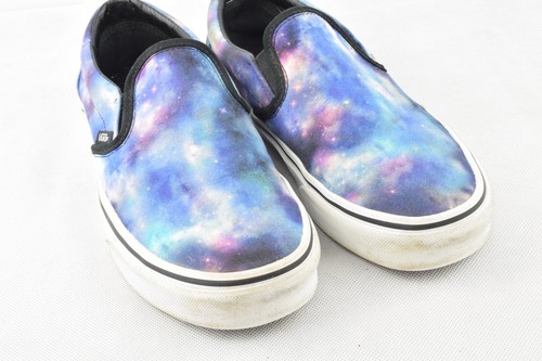 VANS Slip On Galaxy Print EU 40,5 US Men's 8 Skaterschuh wenig gebraucht - Bild 3 von 6