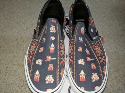 Vans x Nintendo Legend of Zelda Parisian Nights Slip On NES Print