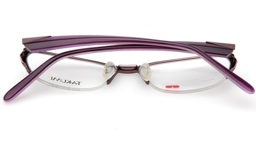 NEW TAKUMI T9883 80 Purple EYEGLASSES GLASSES FRAME 52-18-140mm B30mm - Picture 8 of 10