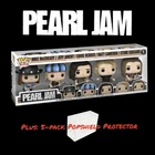 Funko Pop! Rocks 5-Pack Pearl Jam + .45mm Popshield Protector ***See Pics***