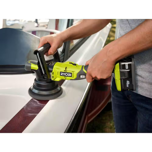 RYOBI 5 in. Foam Dual Action Polisher Variety Pad Set (3-Piece) - Picture 10 of 12