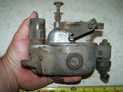 AIR FRICTION Aluminum Carburetor Antique Car Truck Glass Window Hit Miss Engine - Picture 1 of 14
