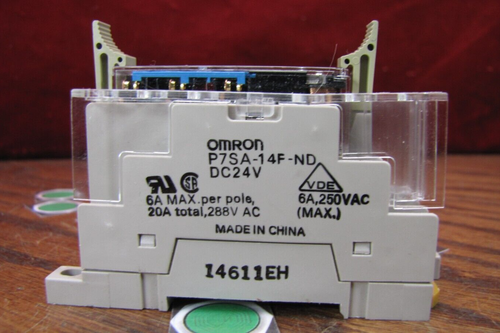 Relé Omron G7SA-5A1B 24v con enchufe doble P7SA-14F-ND - Imagen 3 de 3