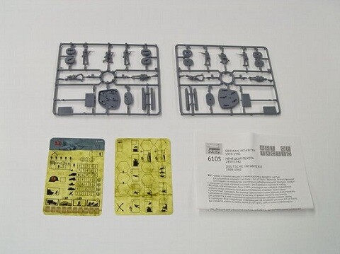Zvezda 1:72 German Infantry Eastern Front 1941 ~ Snap Kit - Picture 3 of 4