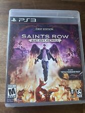 Saints Row Gat Out of Hell PS3 Sony PlayStation 3 Complete CIB Tested Works