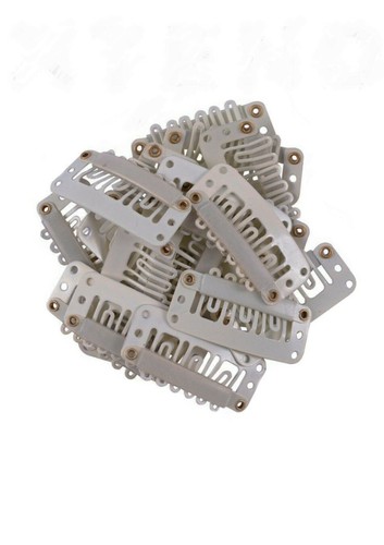 Hair Extension Snap Clips 28mm or 32mm for Wefts to Create Clip-Ins Free Postage - Picture 8 of 15