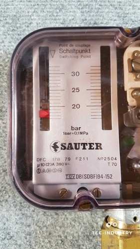 Presostato diferencial Sauter DFC 17B 79 F211 1 bar = 0,1 MPa - Imagen 8 de 8