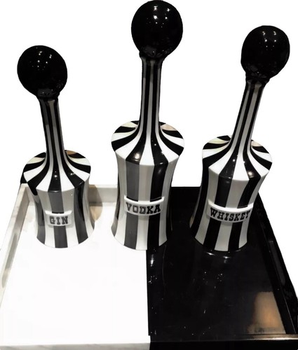 Jonathan Adler Vice Vodka Porcelain Decanter BRAND NEW £225.00 RRP - Picture 6 of 15