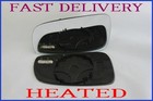 SKODA OCTAVIA 1996-2004 WING MIRROR GLASS CONVEX HEATED PASSENGER UK