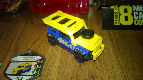 1/64 MAJORETTE SUZUKI JIMNY LITTLE J OFFROAD COOL TUNE UPS SERIE 2 GIALLO BLU - Foto 9 di 15