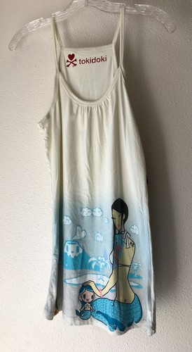 Tokidoki Mermaids Camisole Tank Top Junior's XL Cotton New with Tag Simone Legno - Picture 16 of 17