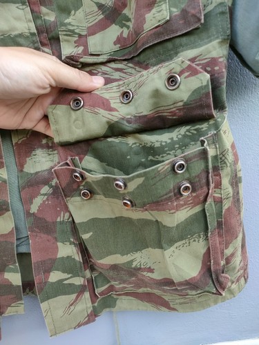 France Army Paratrooper Lizard Camo Smock Jacket - Picture 7 of 16