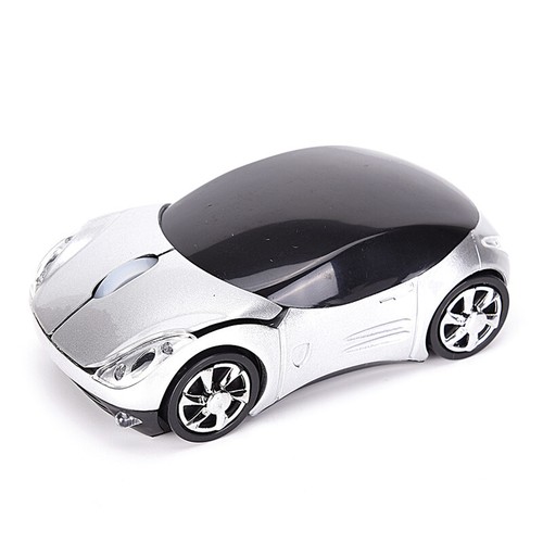 Car Model Wireless Optical Mouse Ferrari Shaped Mause Game 1600DPI for PC Lap Uc - Picture 10 of 13