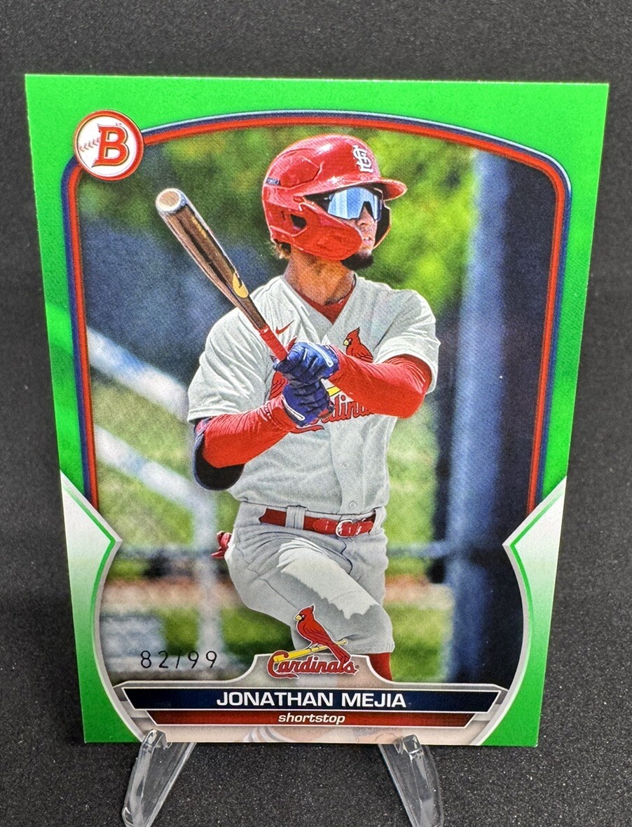 2023 Bowman Draft - Green #BD-115 Jonathan Mejia, Jonathan Mejia /99 (RC)