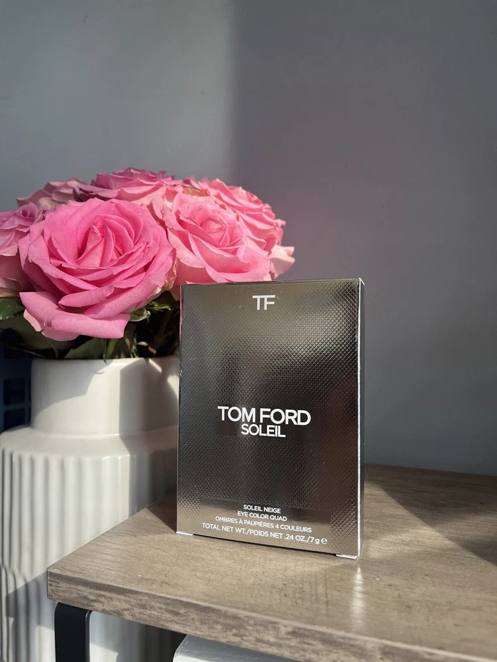 TOM FORD Soleil Neige Eye Color Quad Eyeshadow 01 Black Diamond 0.24 oz/7 g New - Image 2 of 4