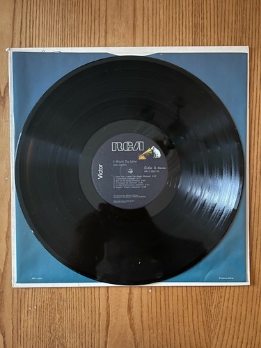 John Denver - I Want To Live  - EX RCA 1977 vinyl LP -  OIS - James Burton  - Picture 3 of 3