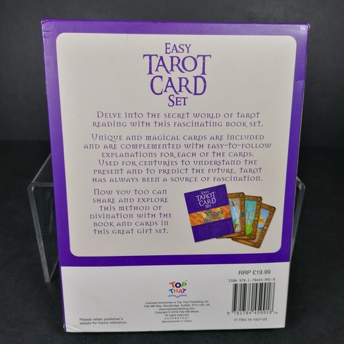 Easy Tarot Book and 78 Large Card Set Spiritual Magic Mythology Used Complete - Picture 5 of 11