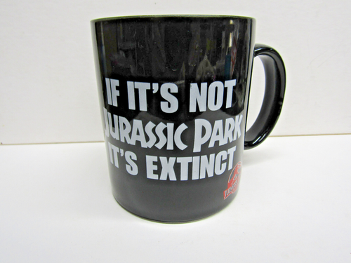 Tazza caffè If It's Not Jurassic Park It's Extinct T-Rex nera interno bianco - Foto 4 di 13