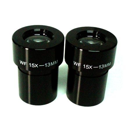 Juego de 2 oculares WF 15x para Microscopio (diámetro 23.2) - Imagen 1 de 1