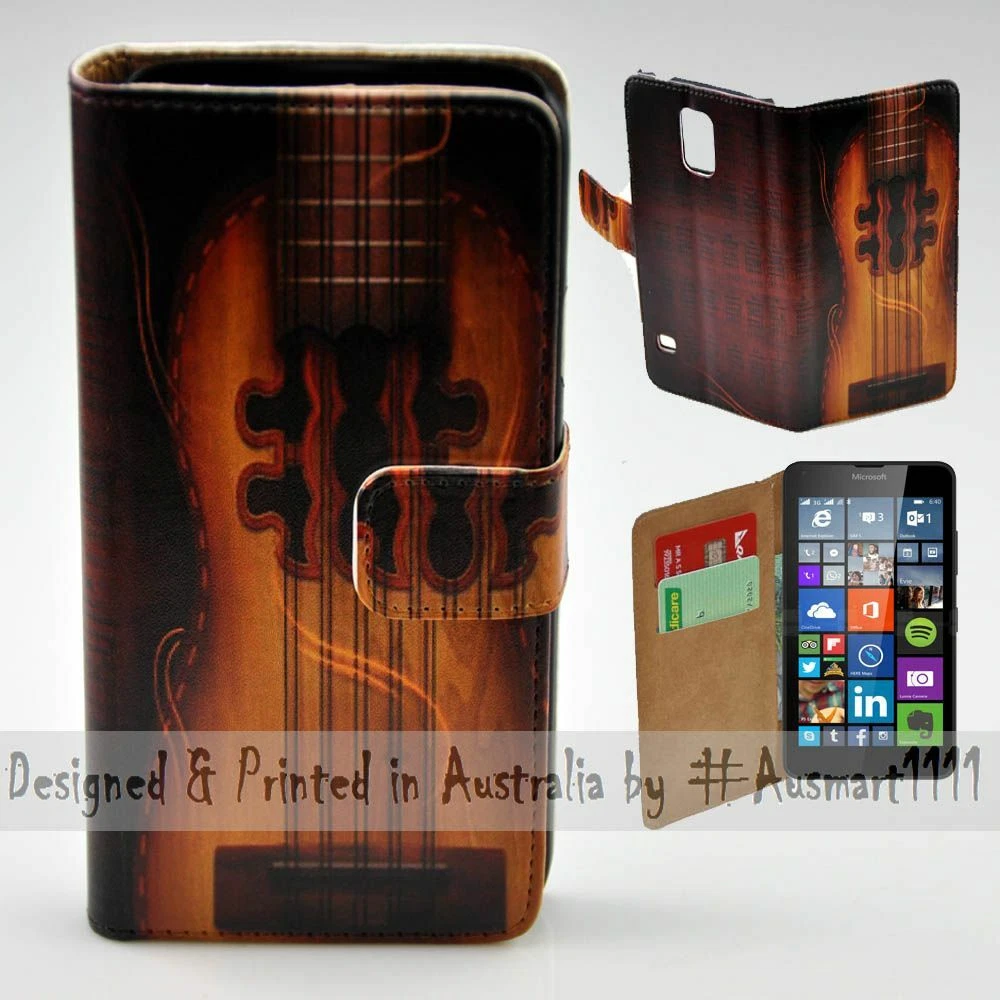 MojieRy - Custodia a portafoglio per Nokia 6.1, in pelle PU di alta qualità, slim fit, per Nokia 6.1, 1 slot per schede, ritagli esatti, marrone