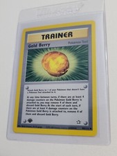 Gold Berry - Pokemon Neo Genesis First 1st Edition #93 - Uncommon Trainer
