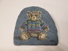 Teddy Bear hand painted slate by Ann Kelly