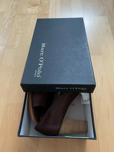 * Marc O'Polo * Pumps * Peeptoes * Leder * Gr. 41 * Braun * 91 OW 2391-1 wie NEU - Bild 10 von 11