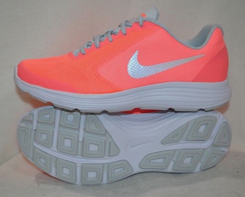 Nike Revolution 3 SE (GS) Lava Glow/White/Si Girl's Running Shoes-Sz 5Y/6.5Y NWB - Bild 2 von 8