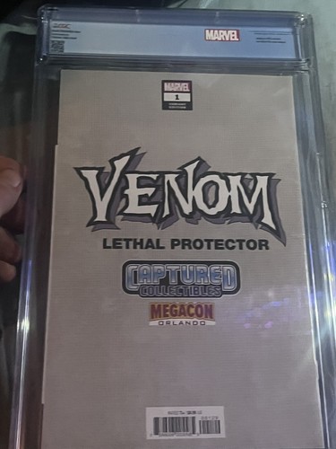 VENOM LETHAL PROTECTOR II 1 CGC 9.8 CUSTOM SLAB ZULLO VIRGIN 2023 COA 563/800 - Picture 4 of 9