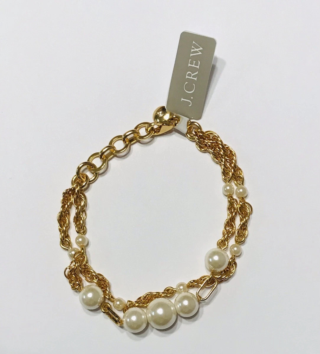 J crew deals pearl bracelet