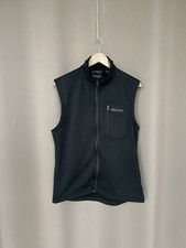 Marmot Reactor Fleece Vest Mens Black Size S/M Sleeveless Gilet