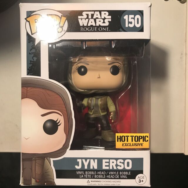 FUNKO POP! STAR WARS ROUGE ONE JYN ERSO #150 (HOODED) | eBay