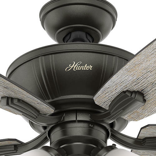 48" Noble Bronze Indoor Pull Chain LED Ceiling Fan Barnwood Dark Walnut Blade - Picture 6 of 9