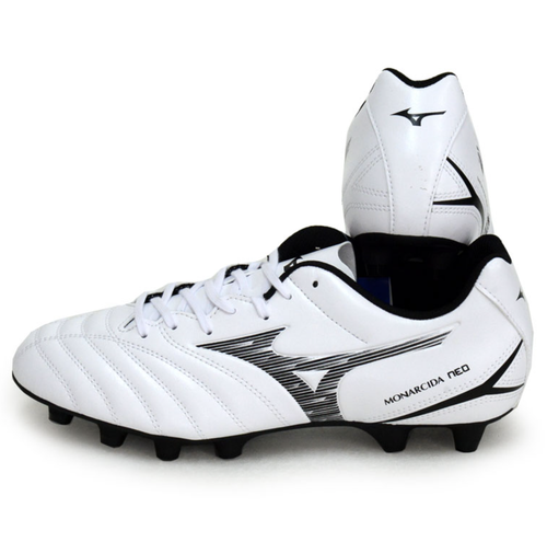 Mizuno JAPAN MONARCIDA NEO 3 SELECT Wide Soccer Football Shoes P1GA2425 White - Picture 2 of 3