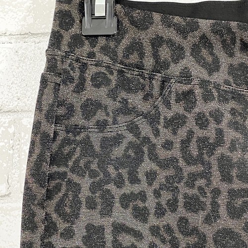 NWT Anthropologie x Sanctuary Runway Shimmer Leopard Ponte Leggings, S - Picture 6 of 11