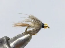 One Dozen (12) - Beadhead Hare's Ear Soft Hackle - Nymph