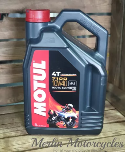 Motul 7100 4T 10W-40 Motorcycle Engine Oil Fully Synthetic - 4 Litre