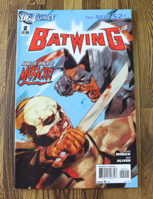 2011 DC Comics Batwing #2 The New 52 VF/VF+