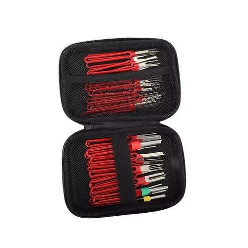 41Pcs Terminal Removal Tool Kit Electrical Wire Connector Pin Ejector Extractor - Picture 8 of 15