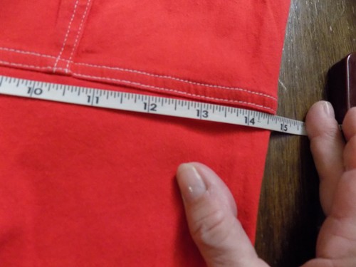 Vtg 70s Fredericks of Hollywood Red Sexy School Girl Zip Front Dress Mod FAB S - Picture 9 of 12