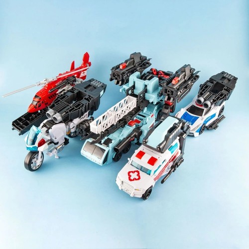 Neuestes 5in1 Demon Knight Defensor Oversized dk05 Transformationsroboter Set 40 % RABATT - Bild 12 von 24